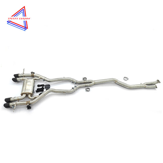 BMW S58 G87 M2 Stainless Steel Valved Catabck Exhaust
