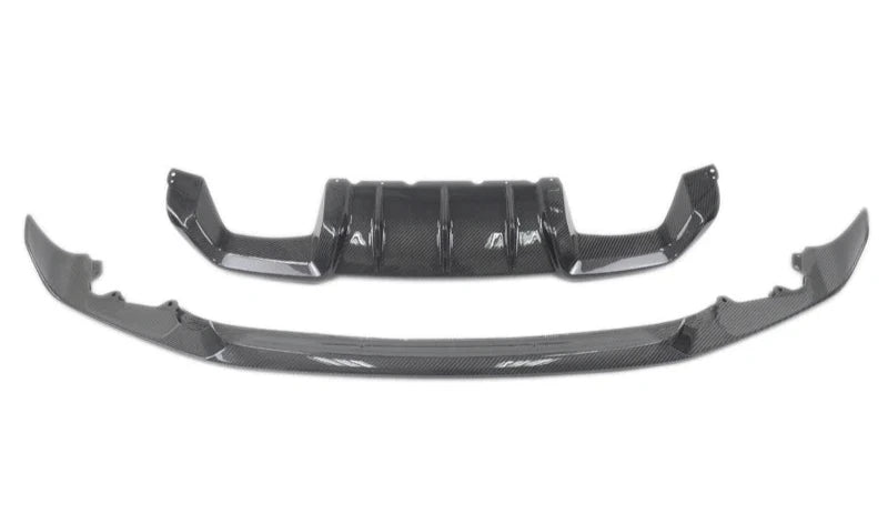 BMW G87 M2 Full Carbon Fiber Front Lip & Diffuser