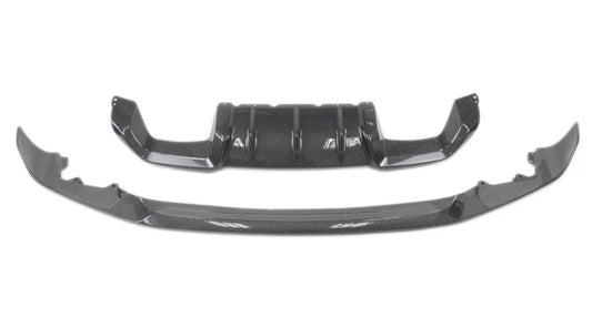 BMW G87 M2 Full Carbon Fiber Front Lip & Diffuser