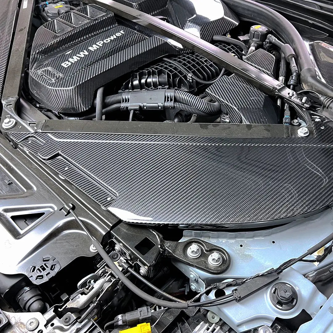 BMW G8X M2/M3/M4 Carbon Fiber Engine Bay Air Intake Covers